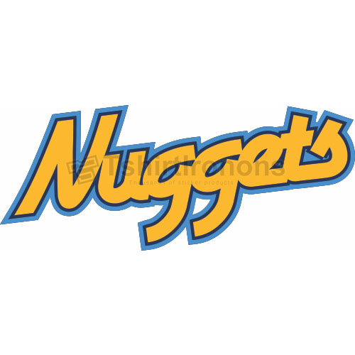 Denver Nuggets T-shirts Iron On Transfers N978 - Click Image to Close